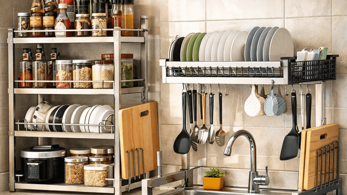 Adjustable Kitchen Rack BD