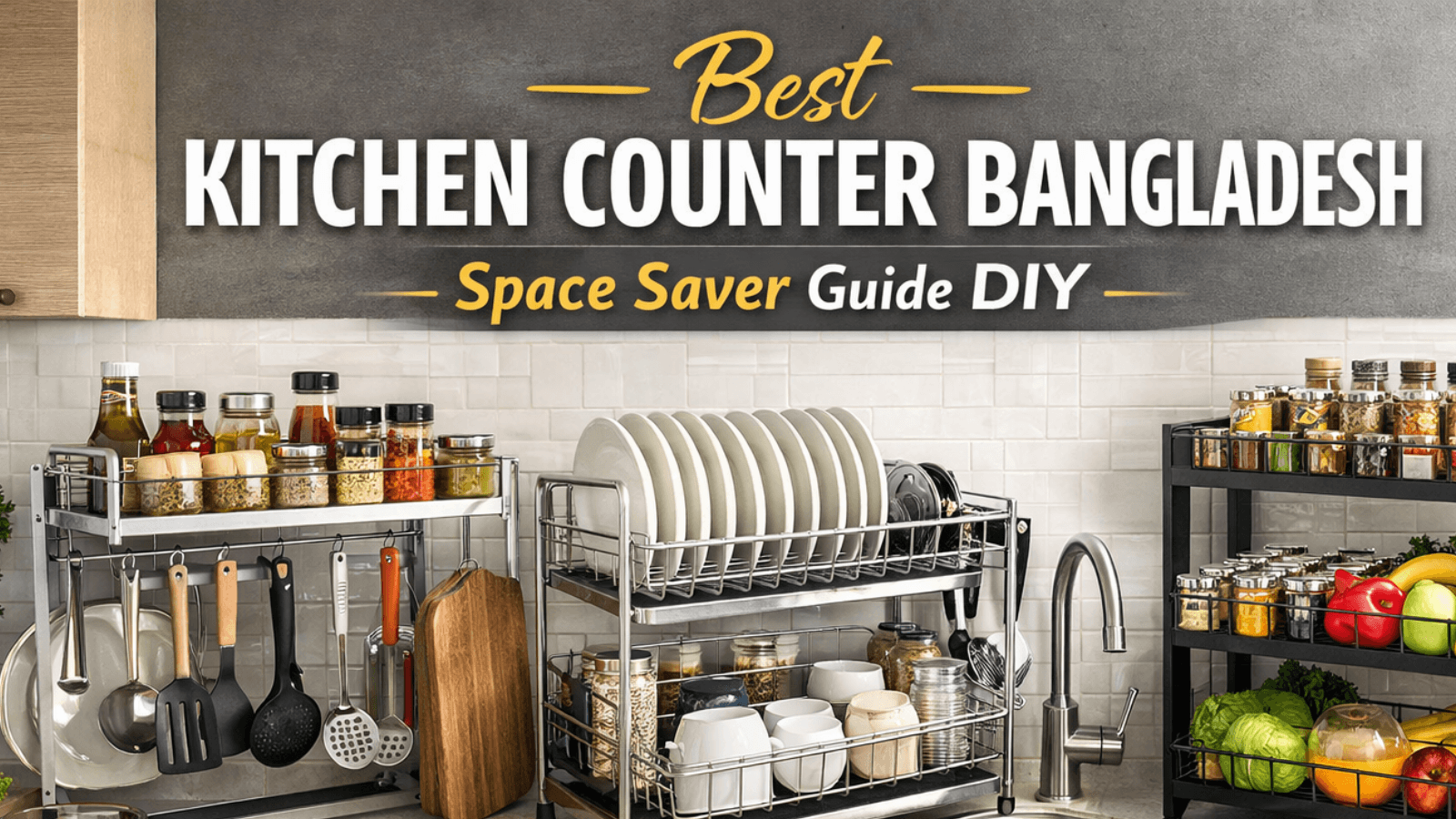 Kitchenware Rack Bd Rack for Kitchen Counter Bangladesh Guide 2026