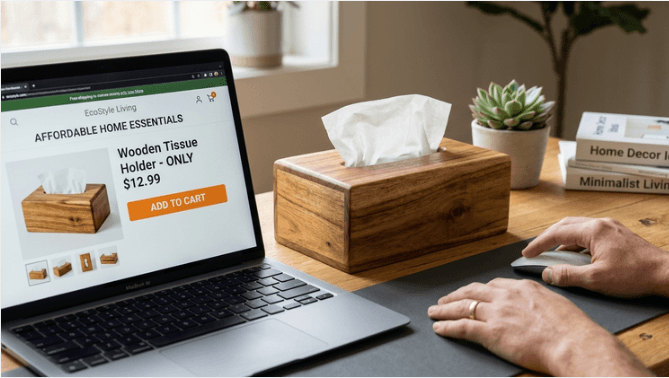 Buy tissue holder online at a low price