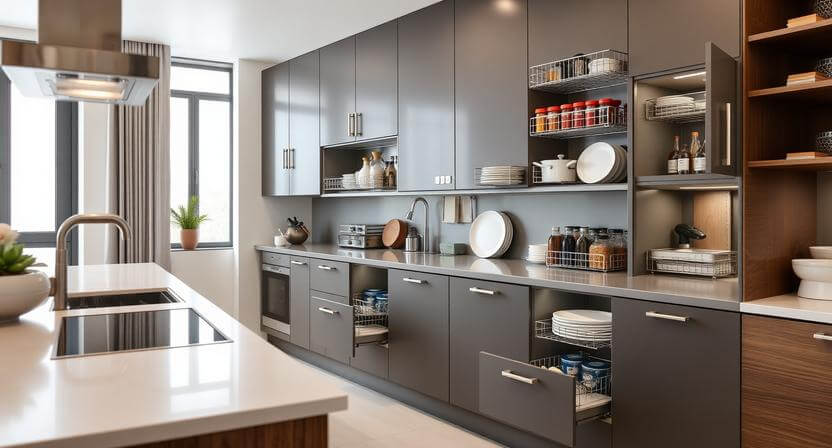 modular kitchen design accessories BD