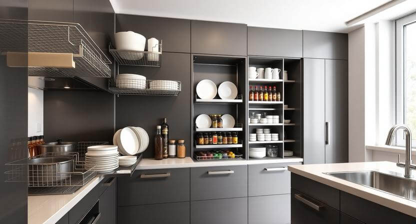 modular kitchen design accessories