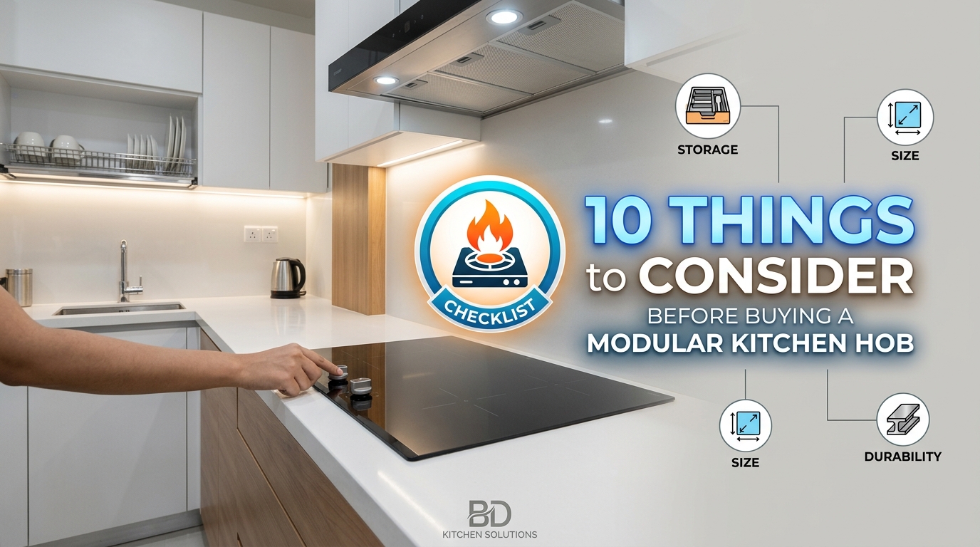 10 Things to Consider Before Buying a Modular Kitchen Hob