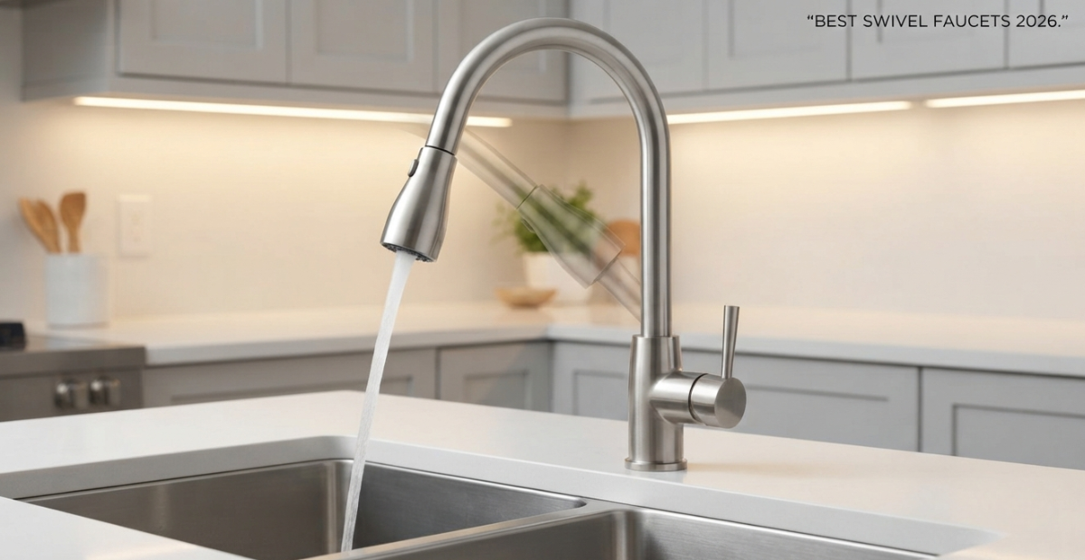Best Swivel Kitchen Faucet Guide for Modern Kitchens 2026