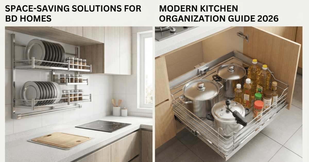 Kitchen Organizer Rack: Smart Space-Saving Storage Solutions