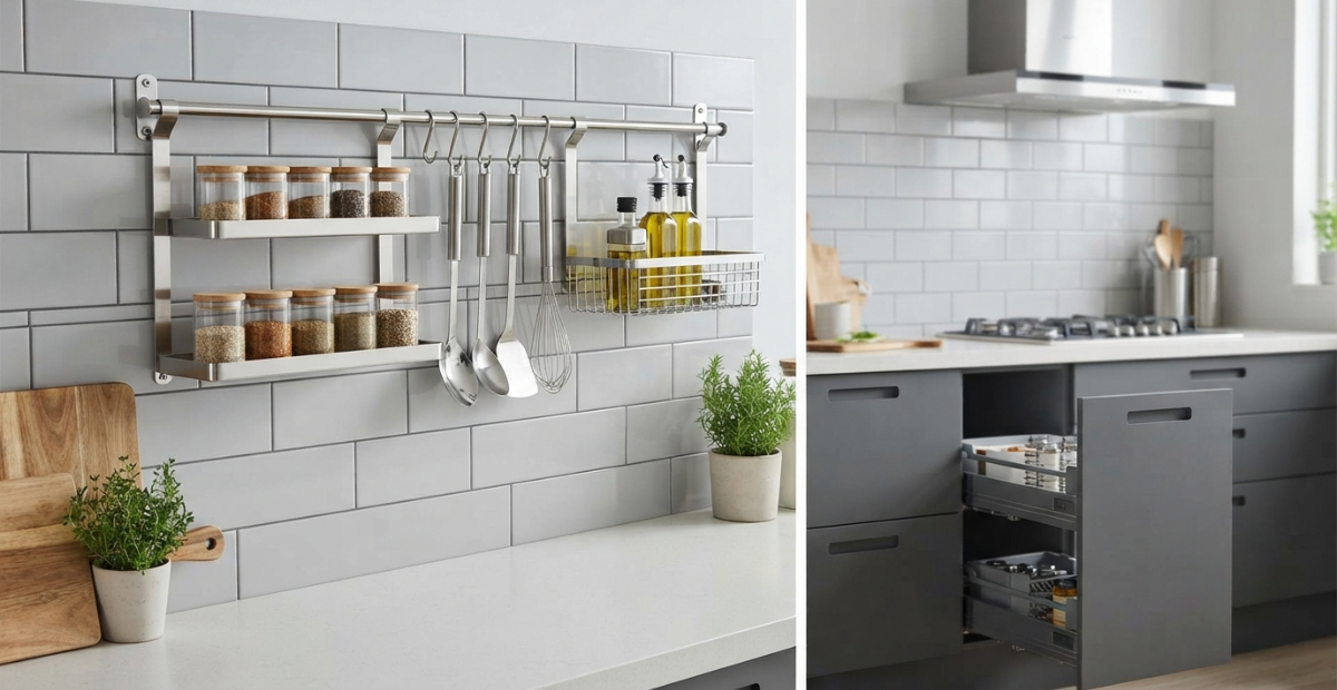 Kitchen Wall Storage Rack: Smart Space Saving Ideas (2026)