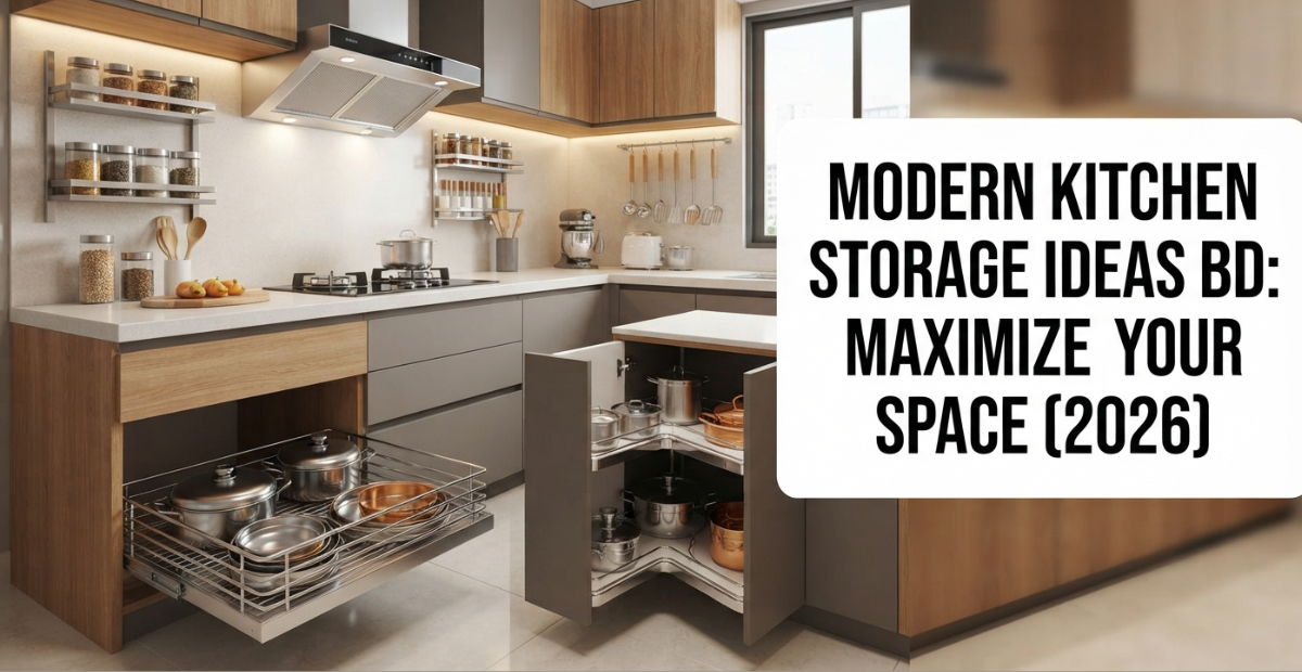 Modern Kitchen Storage Ideas: Smart BD Home Guide (2026)