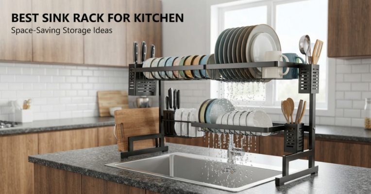 Best Sink Rack for Kitchen: Space-Saving Storage Ideas