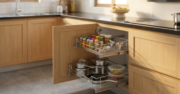 Kitchen Cabinets With Baskets: Smart Storage Ideas 2026
