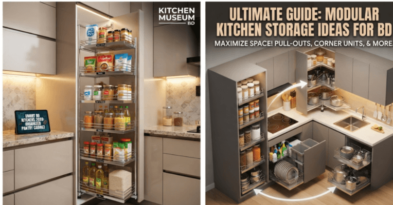 Organized Pantry Cabinet Ideas for Smart Modular Kitchens BD 2026 