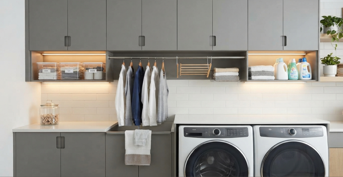 Upper Cabinet for Laundry Room: Ultimate Storage Guide