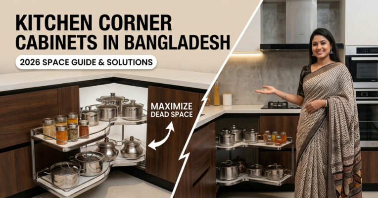 Smart Kitchen Corner Cabinets in Bangladesh: 2026 Space Guide
