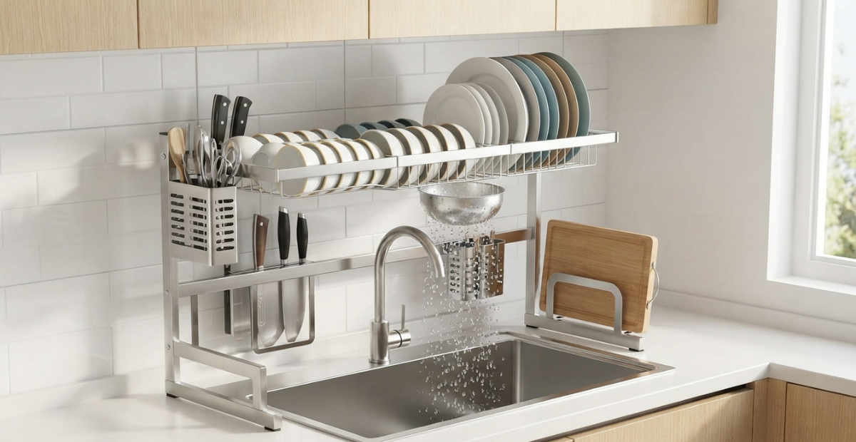 Best Sink Rack for Kitchen: Save Space & Stay Organized