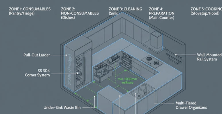 Kitchen Organization Tips: Maximize Small Modern Kitchens (2026)