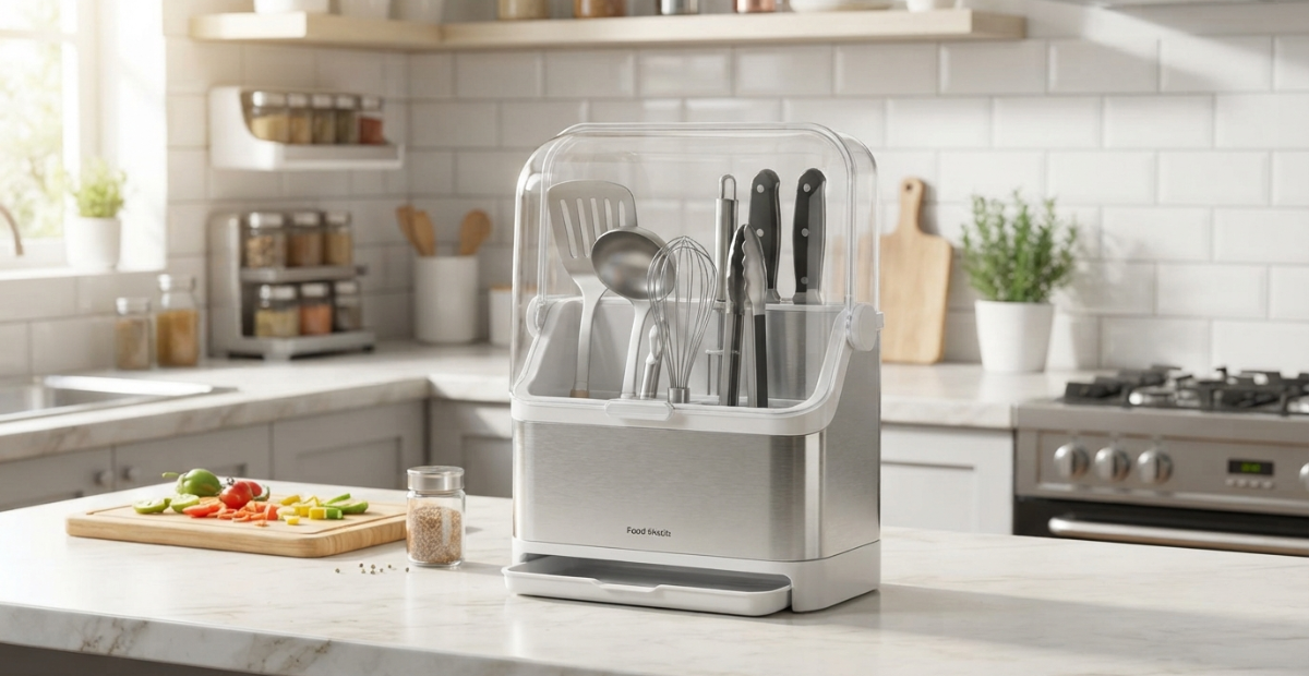 Kitchen Tool Holder with Lids: Smart Storage Solutions (2026)
