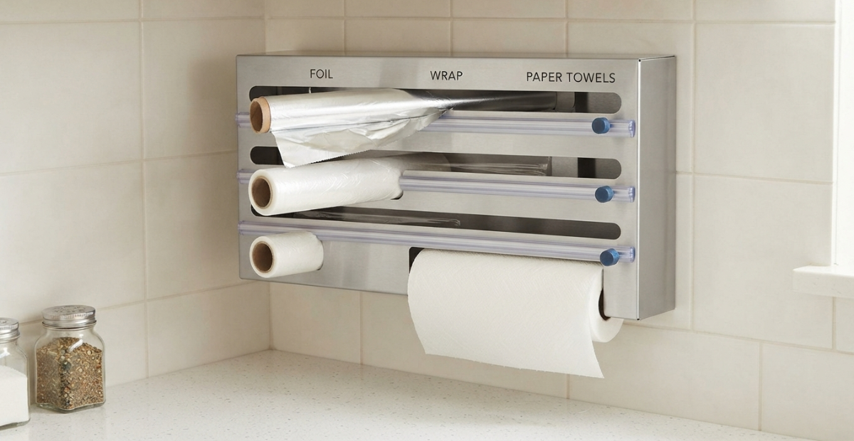 8 Best Kitchen Wrap Organizer Ideas for Tidy Drawers