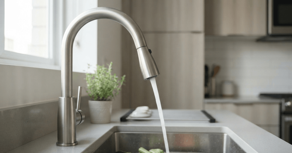 Water Saving Kitchen Faucet: Save Water & Money