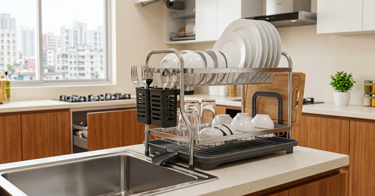 Double Layer Dish Rack: Smart Kitchen Storage Guide & Tips