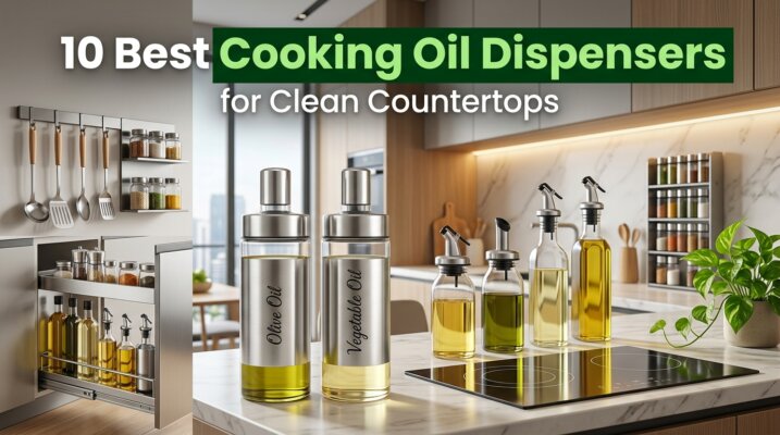 10 Best Oil Containers for Cooking: Spill-Free Kitchen Guide 
