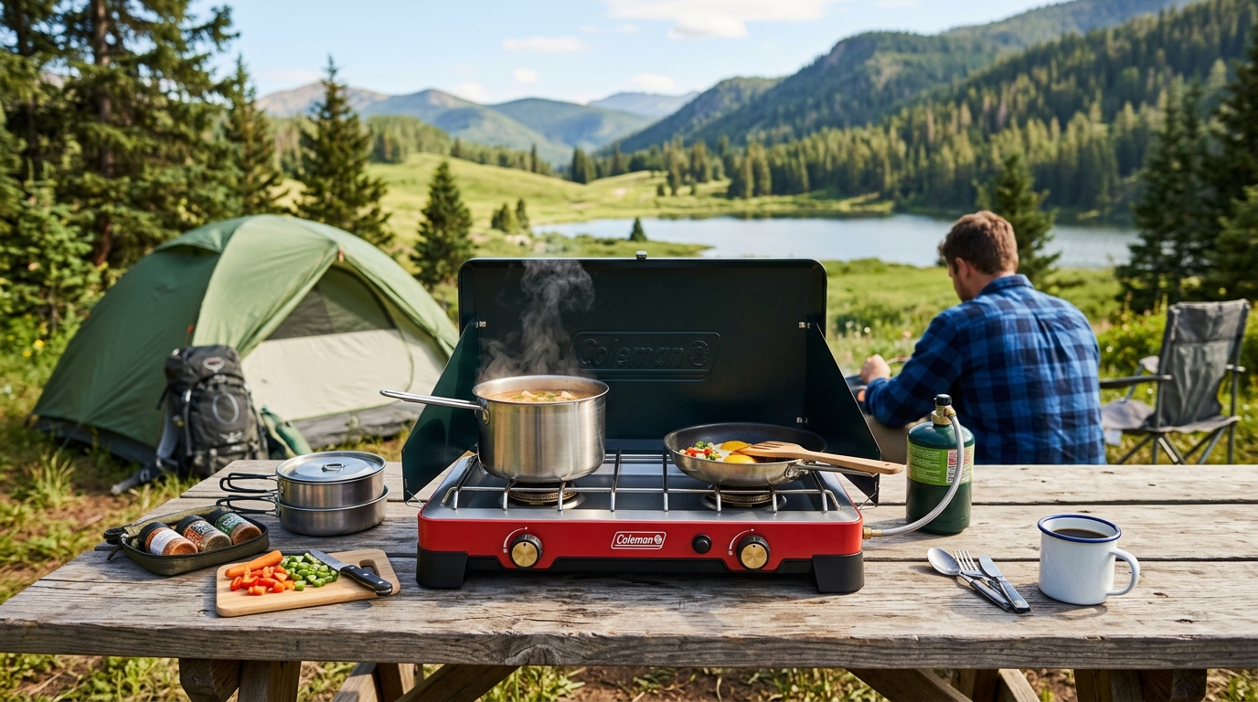 Best 2 Burner Camp Stove for Easy Outdoor Cooking Trips