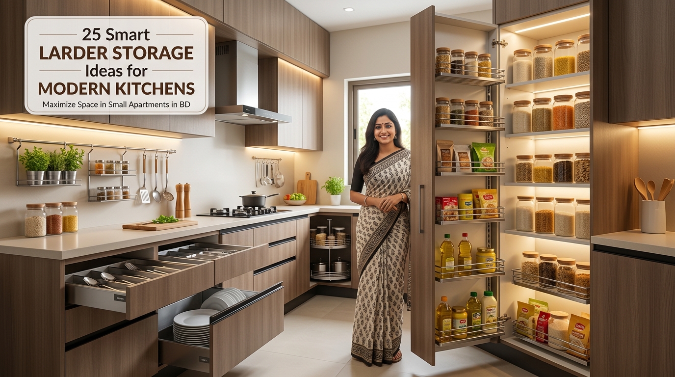 25 Smart Larder Storage Ideas for an Organized Kitchen