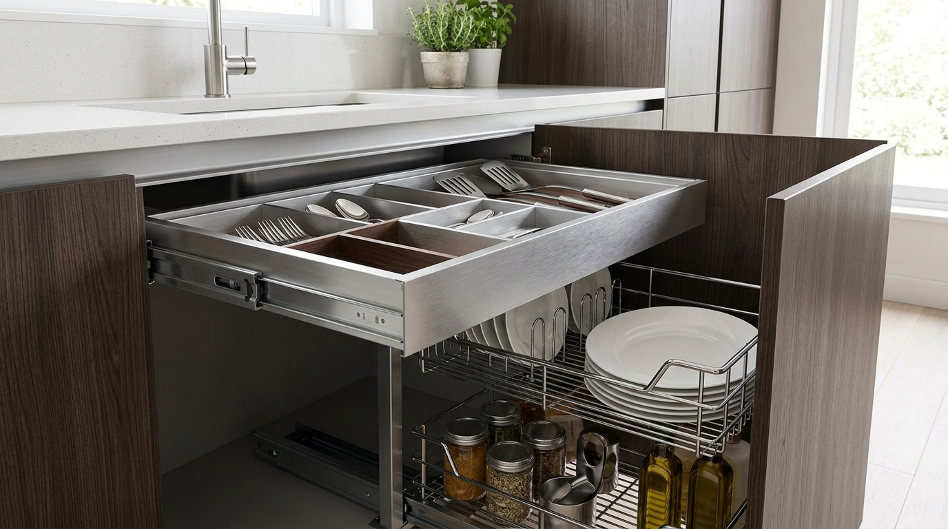 Kitchen Metal Drawer: The Smart Choice for Modern Kitchens