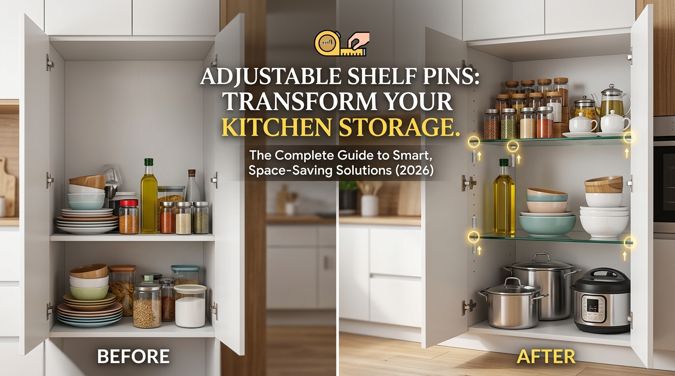 Adjustable Shelf Pins: The Complete Guide to Easy Shelving