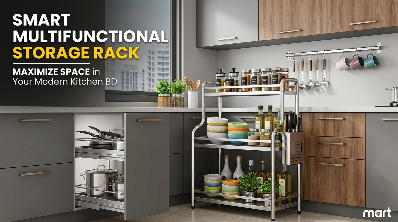 Smart Multifunctional Storage Rack Ideas for Modern Homes!