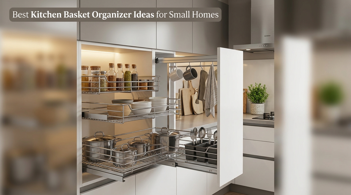 Best Kitchen Basket Organizer Ideas for Small Homes
