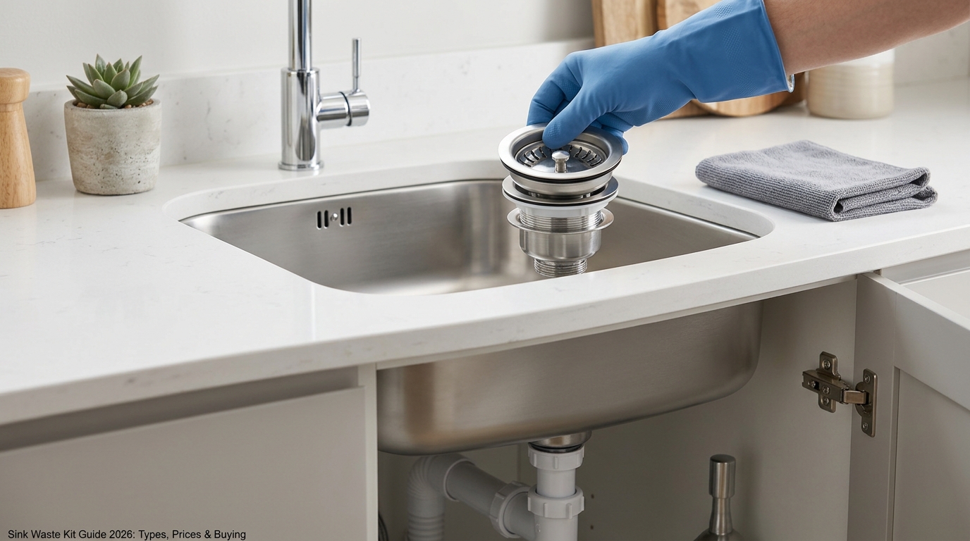 Sink Waste Kit Guide 2026: Types, Sizes & Prices