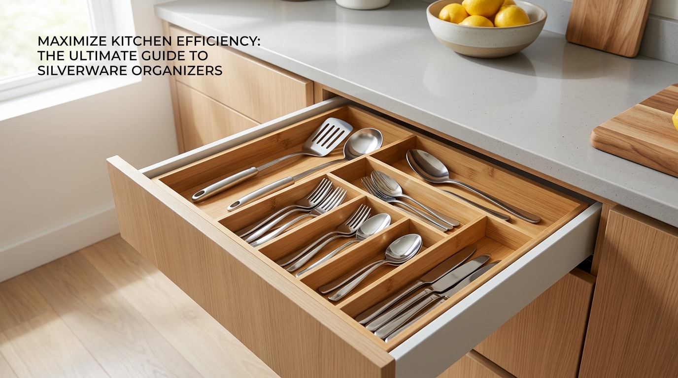 Best Silverware Drawer Organizer Ideas for Tidy Kitchens