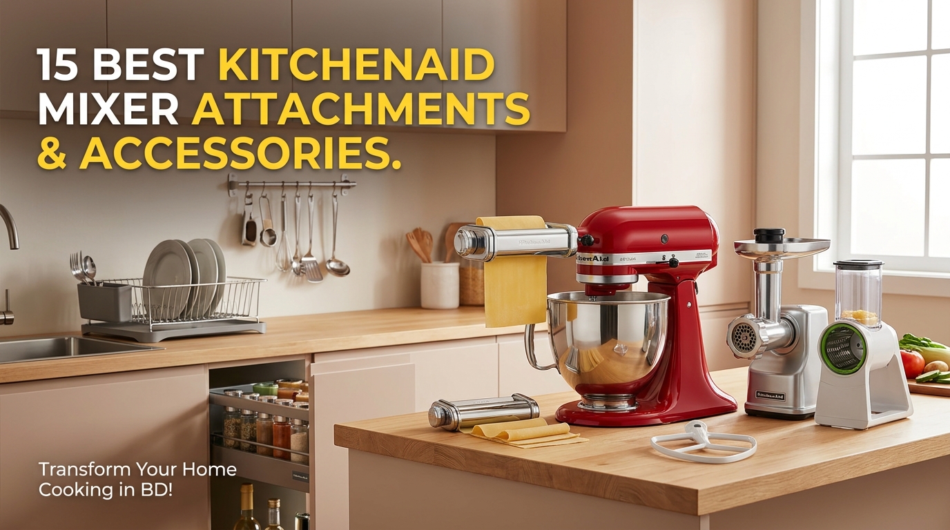 15 Best KitchenAid Mixer Attachments for Home Chefs