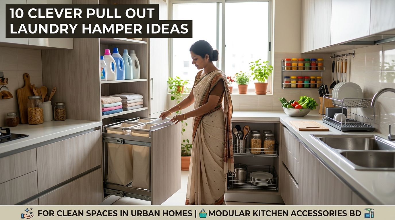 10 Clever Pull Out Laundry Hamper Ideas for Clean Spaces