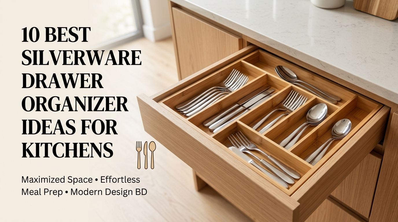 10 Best Silverware Drawer Organizer Ideas for Your Kitchen
