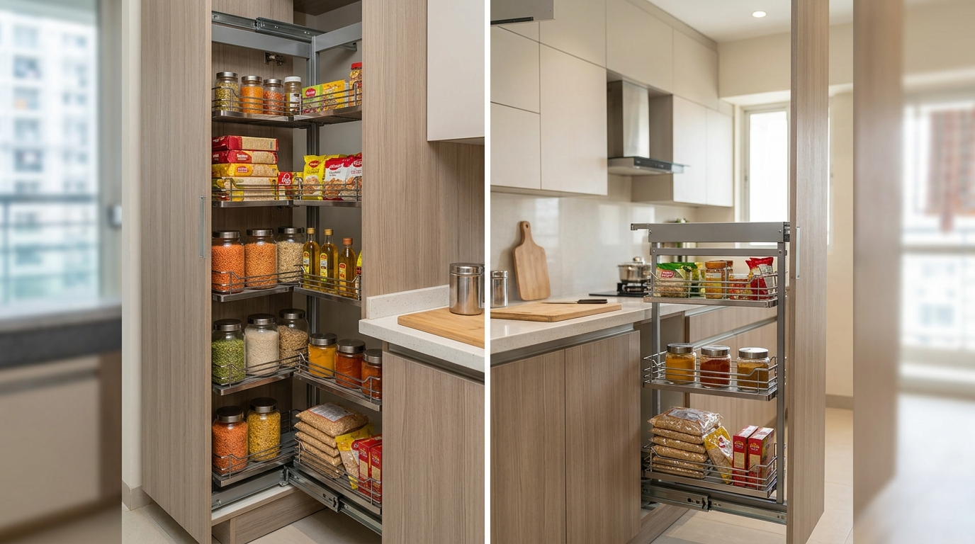 12 Inch Deep Pantry Cabinet Ideas for Small Kitchen Spaces