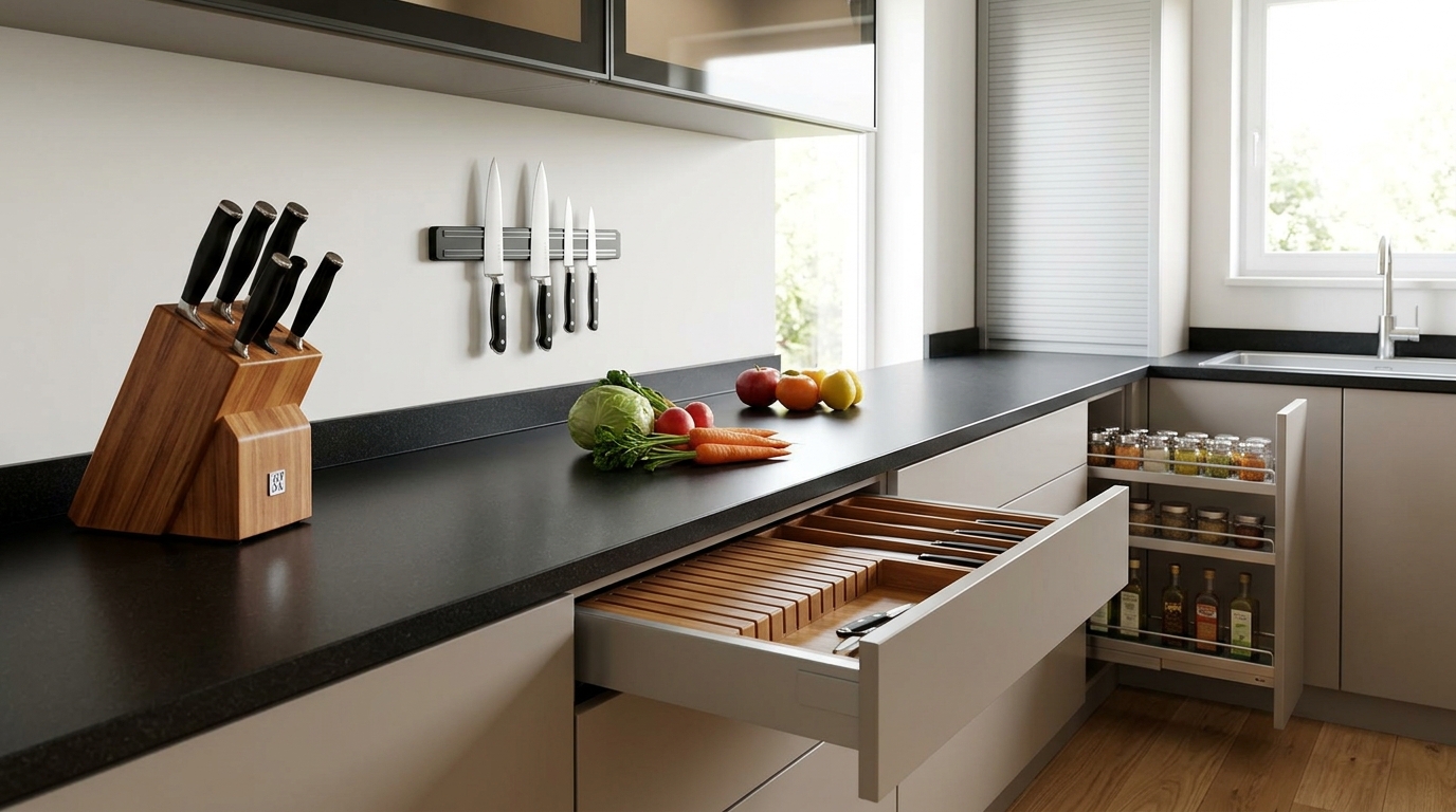 15 Smart Knife Storage Solutions for a Safer Kitchen