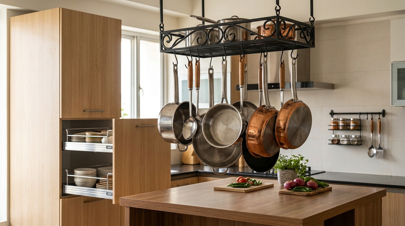 Hanging Pot Racks: Smart Storage Ideas for Modern Kitchens
