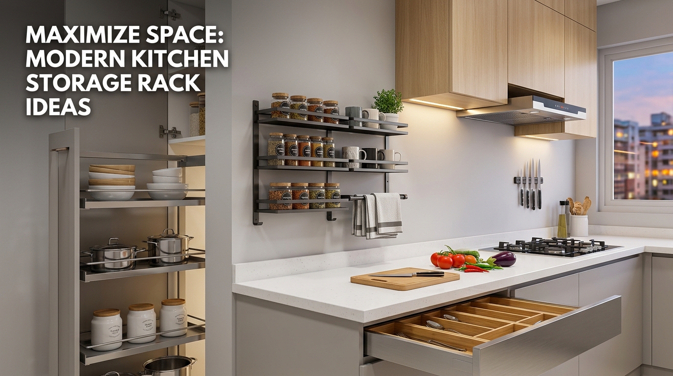 Stylish Kitchen Storage Rack Ideas for Modern Homes
