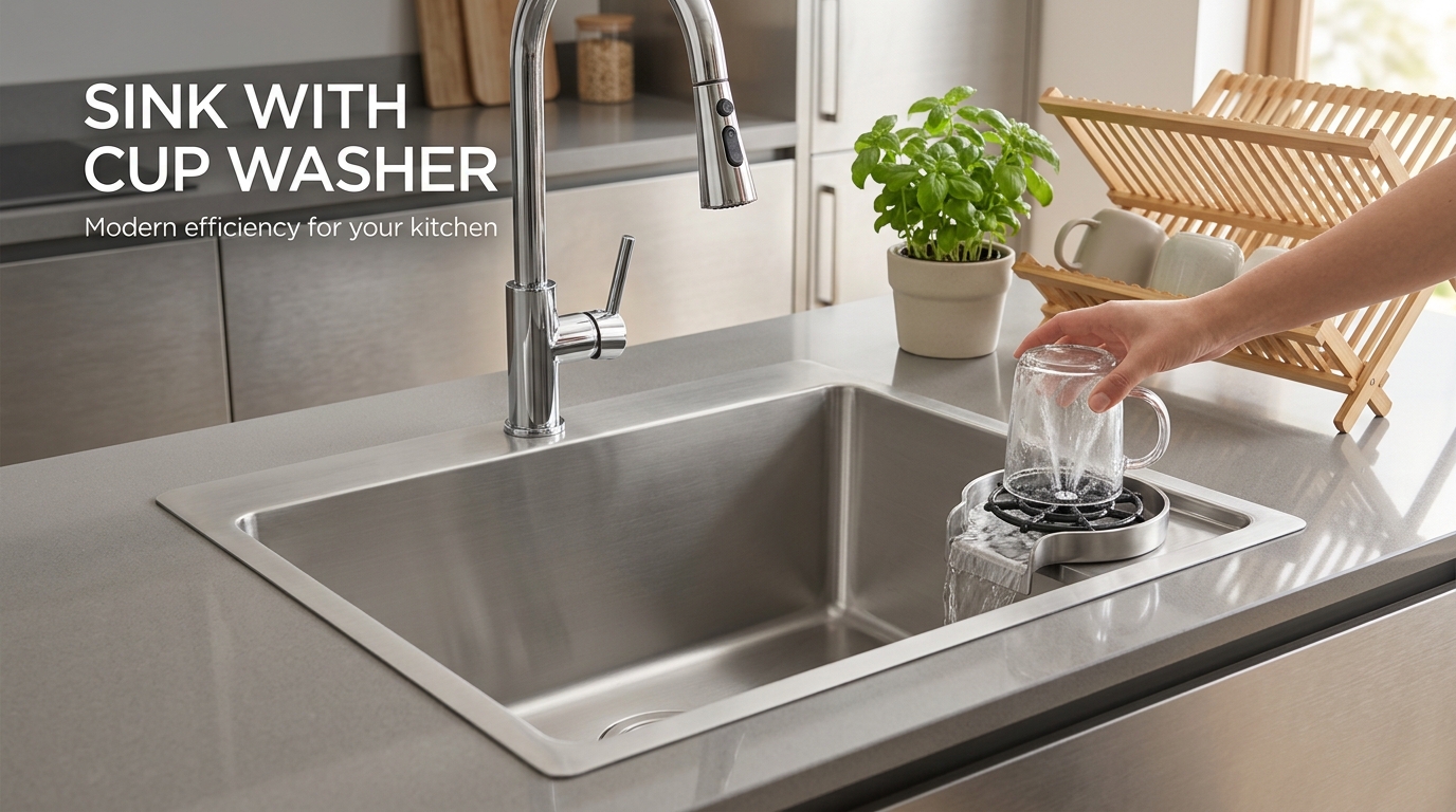 Best Sink With Cup Washer: Benefits & Buying Guide 2026