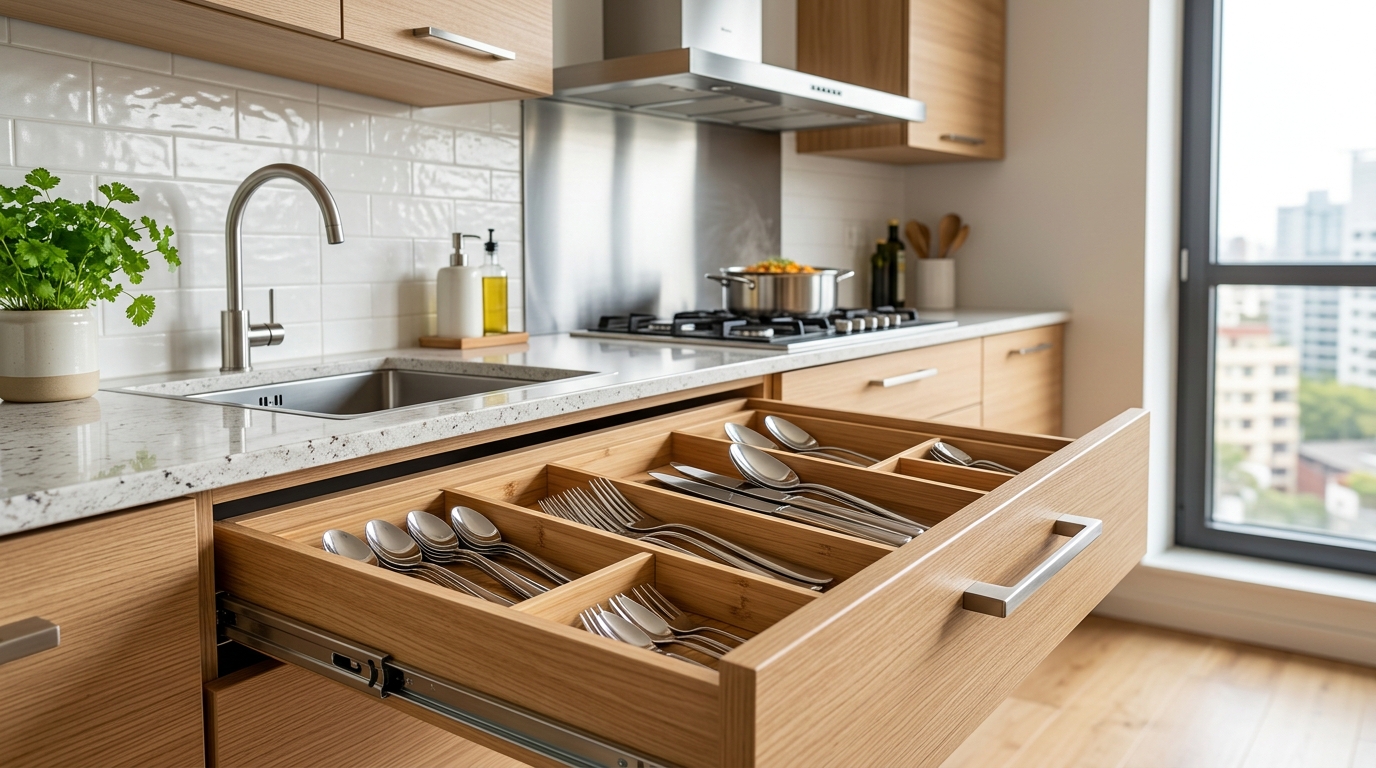 Top Cutlery Organizer Designs for Modern Kitchen Storage