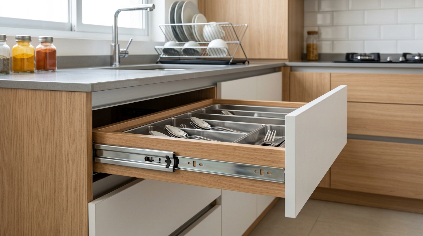 Soft Close Drawer Slides: Best Types, Sizes & Buying Tips