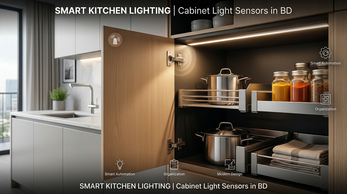 Cabinet Light Sensor: Smart Lighting for Today’s Kitchens!