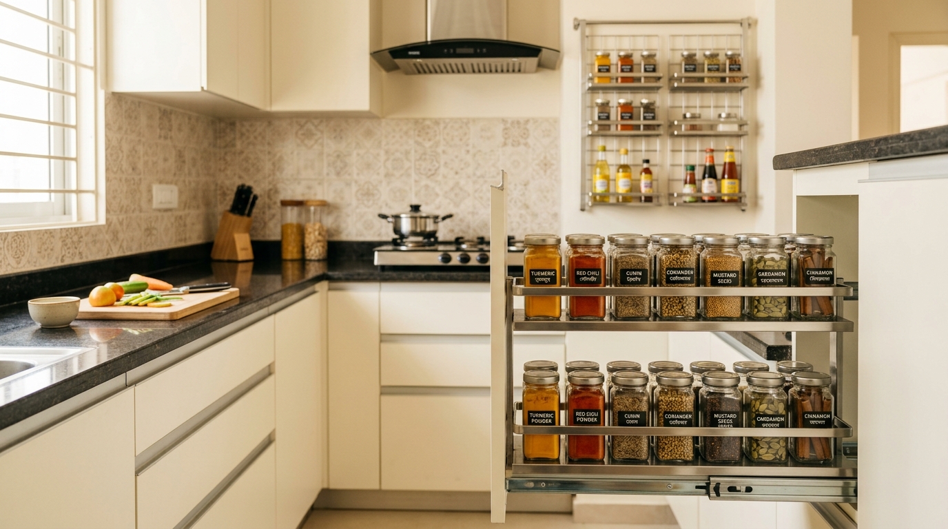 Spice Rack Organizer Ideas for Smart Clutter-Free Kitchens