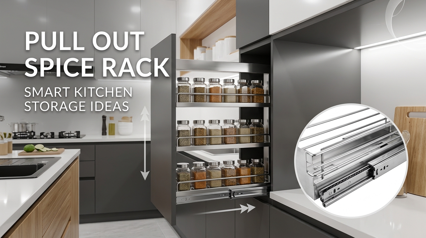 Pull Out Spice Rack: Smart Kitchen Storage Ideas