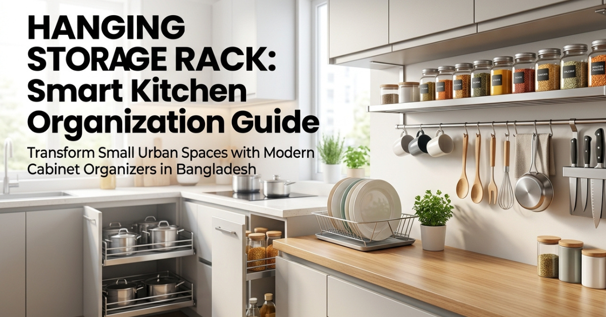 Hanging Storage Rack: Smart Ways to Organize Your Kitchen