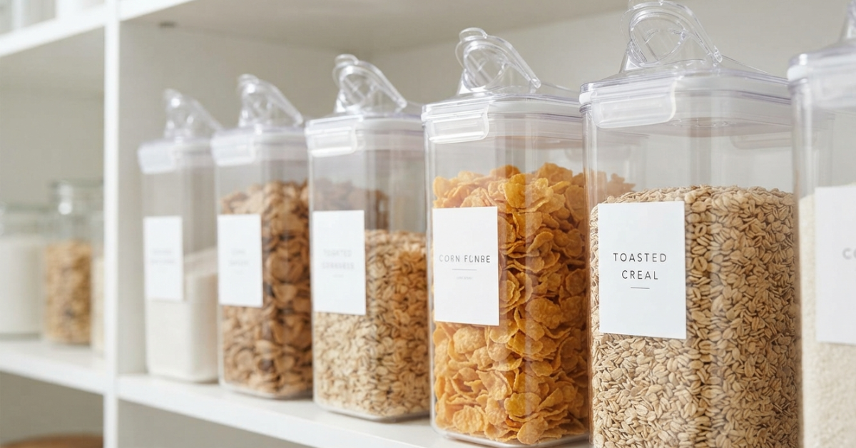 Best Cereal Container for Fresh, Organized Kitchen Space