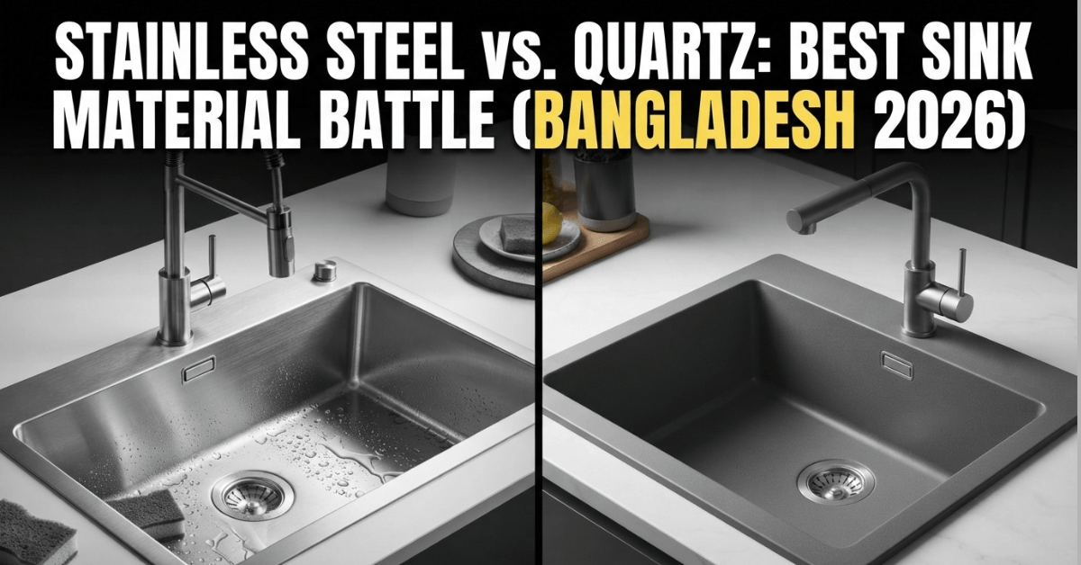 Best Sink Material for Modern Kitchens in Bangladesh (2026)