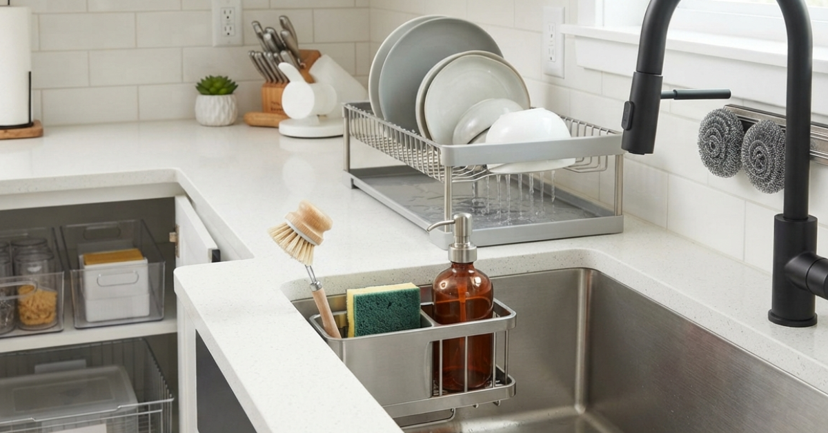 Best Sink Organizer Ideas for a Clutter-Free Kitchen (2026)
