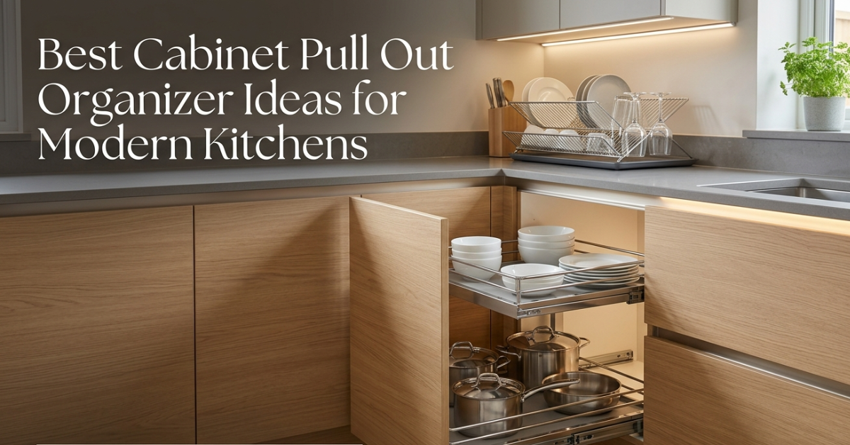 Best Cabinet Pull Out Organizer Ideas for Modern Kitchens