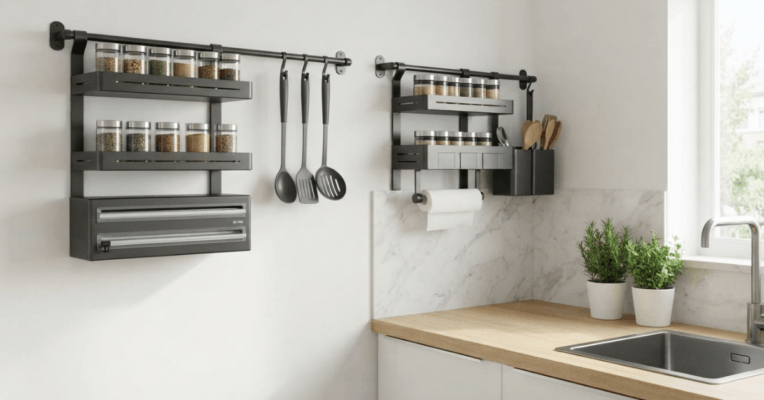 Wall Storage Kitchen Guide: Smart Organizers & Fittings BD