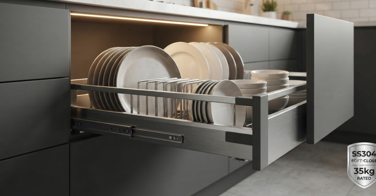 Best Drawer Plate Organizer for Smart Kitchen Storage